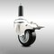 Service Caster 3 Inch 316SS Black Poly Swivel 7/8 Inch Expanding Stem Caster Lock Brake SCC SCC-SS316TTLEX20S314-PPUB-BLK-78 - alternate 3